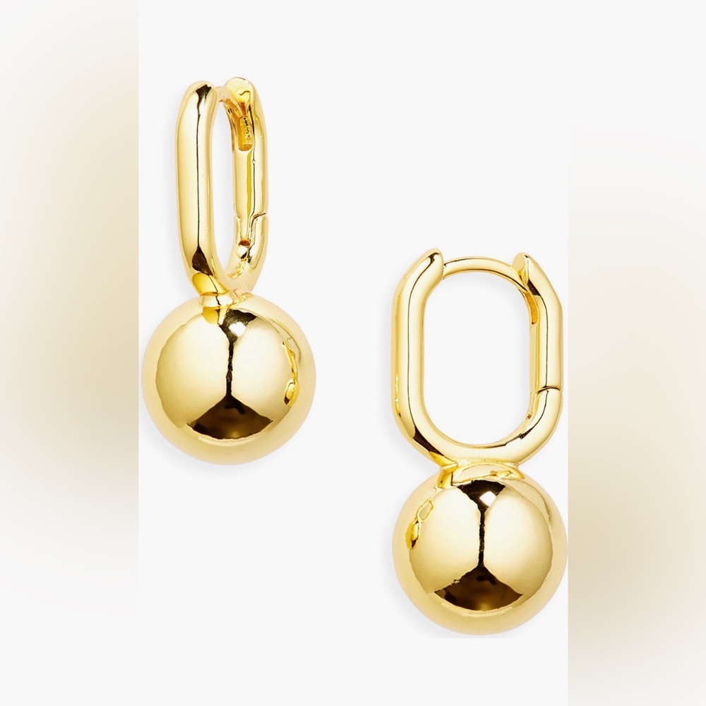 Madewell Gold Drop Earrings - Picture 2 of 4